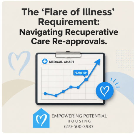 Flare of Illness — CalAIM housing benefit