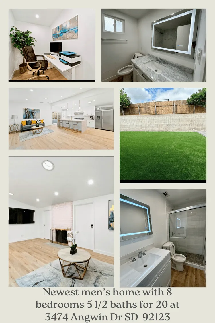 Bright shared spaces in an Empowering Potential recovery residence