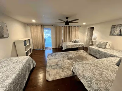 Shared bedroom in the Skyline Hills women’s recovery home